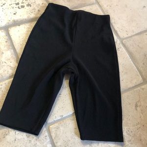 Zara ribbed biker shorts